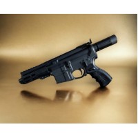 AR-15 300 Blackout 5" Moriarti Micro Mini Series Semi-Auto Pistol | Ergo Grip | Micro Buffer